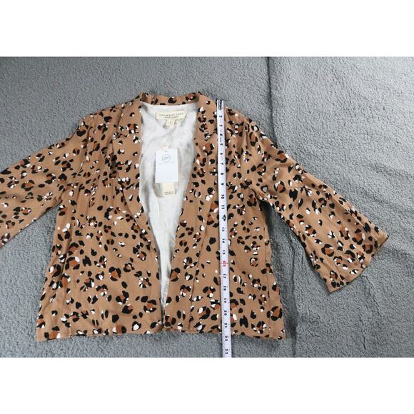 New Saltwater Luxe Womens Small Leopard Print Jacket Animal Print - Picture 9 of 12